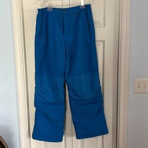 LL Bean Kids Snow Pants, size 20H, blue